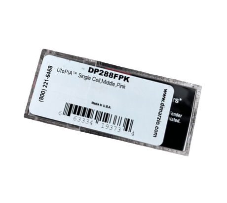DiMarzio Utopia Pink Single Coil Middle F-Spaced Pickups DiMarzio - RiverCity Rockstar Academy Music Store, Salem Keizer Oregon