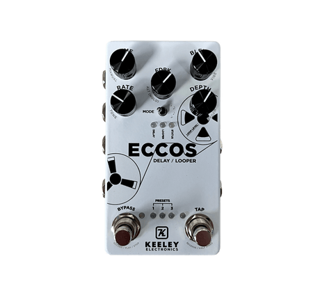 Used Keeley Eccos Delay/Looper Pedal Pedals Keeley - RiverCity Rockstar Academy Music Store, Salem Keizer Oregon