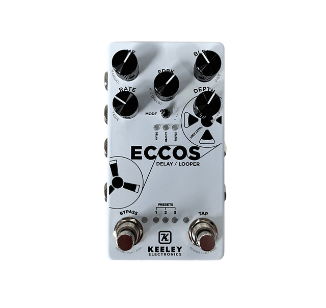 Used Keeley Eccos Delay/Looper Pedal Pedals Keeley - RiverCity Rockstar Academy Music Store, Salem Keizer Oregon