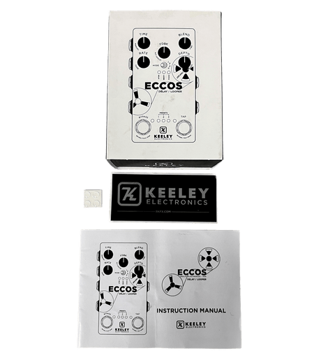 Used Keeley Eccos Delay/Looper Pedal Pedals Keeley - RiverCity Rockstar Academy Music Store, Salem Keizer Oregon