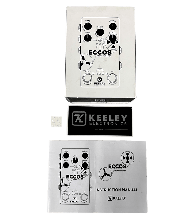 Used Keeley Eccos Delay/Looper Pedal Pedals Keeley - RiverCity Rockstar Academy Music Store, Salem Keizer Oregon