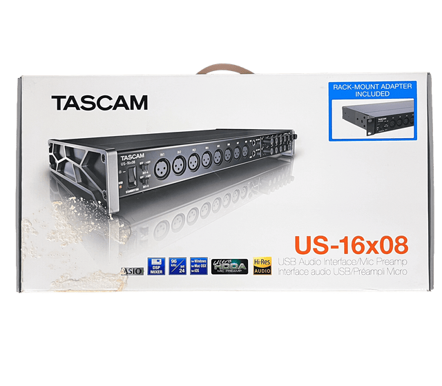 Used Tascam US 16x08 USB Audio Interface/Mic Preamp Pro Audio Tascam - RiverCity Rockstar Academy Music Store, Salem Keizer Oregon