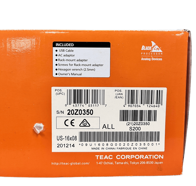 Used Tascam US 16x08 USB Audio Interface/Mic Preamp Pro Audio Tascam - RiverCity Rockstar Academy Music Store, Salem Keizer Oregon