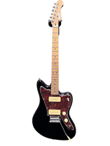 Jet JJ-300 P90 Black Offset Electric Guitar Electric Guitars Jet Guitars - RiverCity Rockstar Academy Music Store, Salem Keizer Oregon