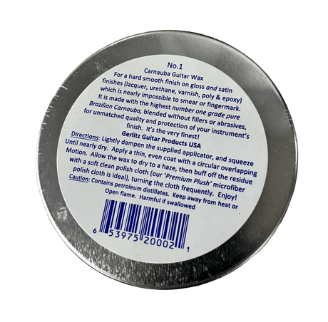 Gerlitz No.1 Wax Cleaning Products Gerlitz Guitar Products - RiverCity Rockstar Academy Music Store, Salem Keizer Oregon