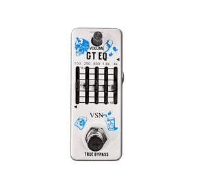 Used VSN GT 5-Band EQ Guitar Pedal Pedals VSN - RiverCity Rockstar Academy Music Store, Salem Keizer Oregon