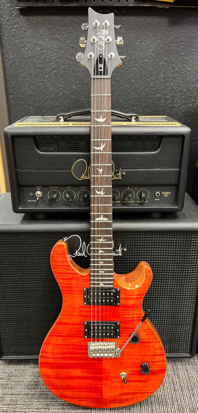 PRS SE CE24 Electric Guitar - Blood Orange Electric Guitars PRS Guitars - RiverCity Rockstar Academy Music Store, Salem Keizer Oregon