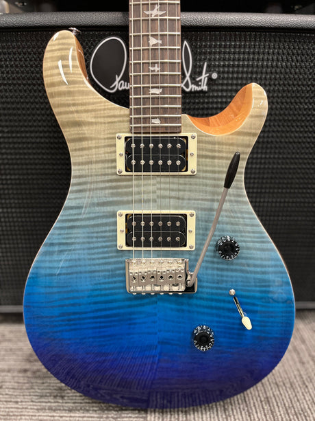 PRS SE Custom 24 Electric Guitar - Blue Fade Electric Guitars PRS Guitars - RiverCity Rockstar Academy Music Store, Salem Keizer Oregon