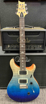 PRS SE Custom 24 Electric Guitar - Blue Fade Electric Guitars PRS Guitars - RiverCity Rockstar Academy Music Store, Salem Keizer Oregon