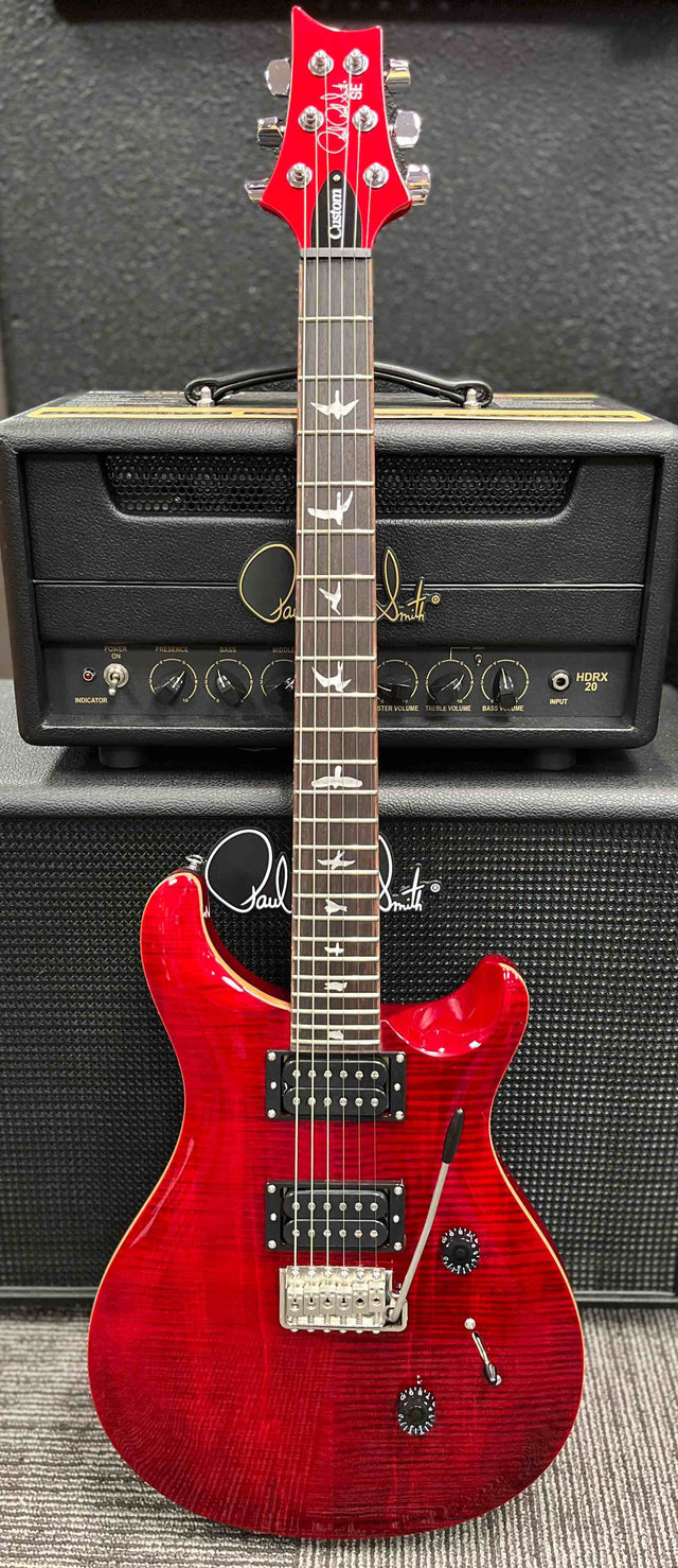 PRS SE Custom 24 Electric Guitar - Ruby Electric Guitars PRS Guitars - RiverCity Rockstar Academy Music Store, Salem Keizer Oregon