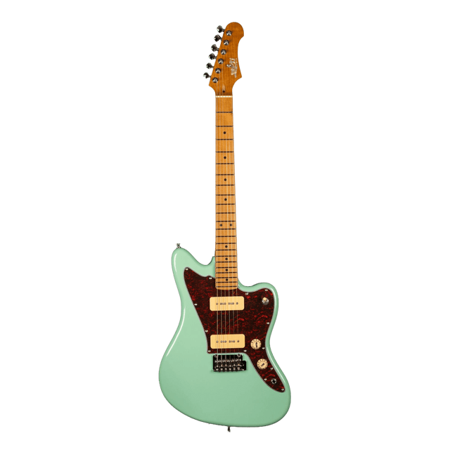 Jet JJ-300 P90 Surf Green Offset Electric Guitar