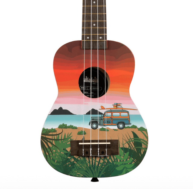 Kala Ukadelic Surfari Soprano Ukulele Ukuleles Kala Brand Music Co. - RiverCity Rockstar Academy Music Store, Salem Keizer Oregon