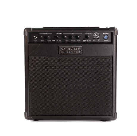 Nashville Guitar Works 20-Watt Guitar Amplifier w/12" Speaker Guitar Combo Nashville Guitar Works - RiverCity Rockstar Academy Music Store, Salem Keizer Oregon