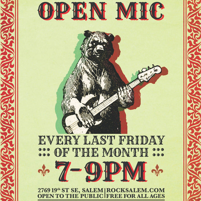 RiverCity Open Mic Night 2024 Ticket RiverCity Music Store - RiverCity Rockstar Academy Music Store, Salem Keizer Oregon