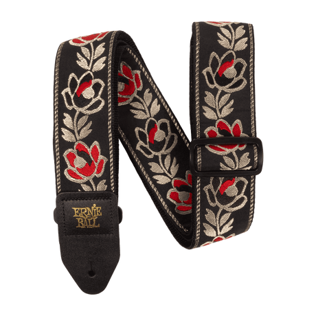 Ernie Ball Classic Jacquard Guitar Strap/Bass Strap - Noble Rose Straps Ernie Ball - RiverCity Rockstar Academy Music Store, Salem Keizer Oregon