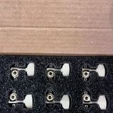 Used PRS Phase III Tuners w/Wing Buttons, Ivory Non-Locking Service Parts PRS Guitars - RiverCity Rockstar Academy Music Store, Salem Keizer Oregon