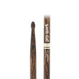 ProMark Classic Forward 5A FireGrain Hickory Drumstick, Oval Wood Tip
