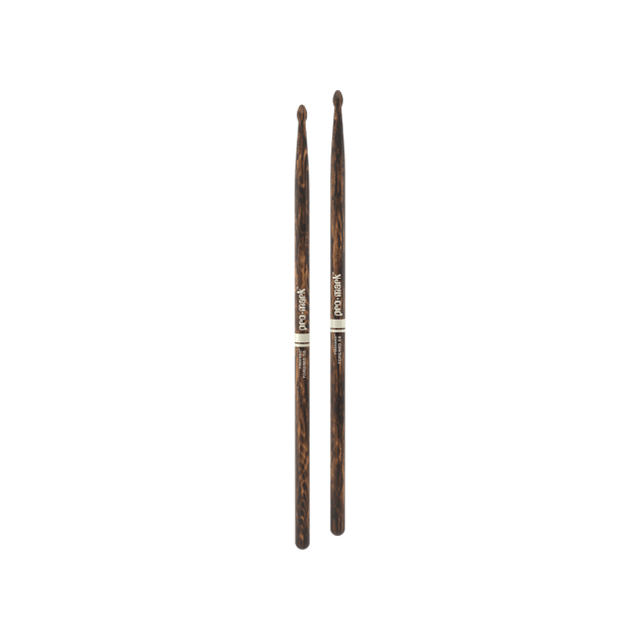 ProMark Classic Forward 5A FireGrain Hickory Drumstick, Oval Wood Tip