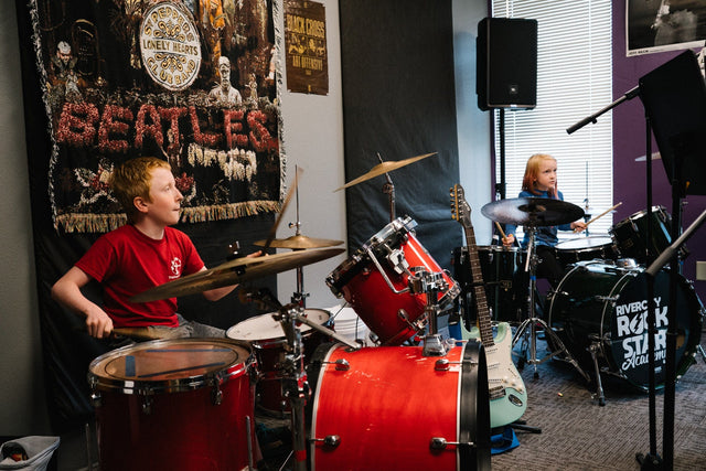 Summer Music Camps for Kids August 2025 #2 (8/25-8/29) Music Classes RiverCity Music Store - RiverCity Rockstar Academy Music Store, Salem Keizer Oregon