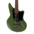 Ashdown Roasted Saint Soapbar Bass Guitar with Onyx Green Metallic finish and matching headstock