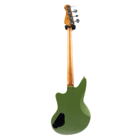 Side angle of the Ashdown Roasted Saint Soapbar Bass displaying its full-bodied tone potential with smooth resonance