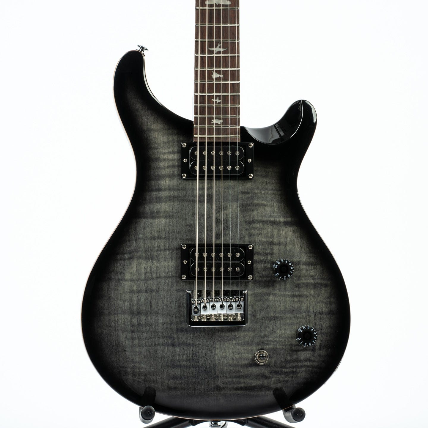 PRS SE 277 Baritone Electric Guitar- Charcoal Burst - RiverCity Music Store