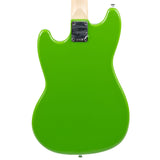 Used Squier FSR Sonic Bronco Short Scale Bass Guitar Lime Green Bass Guitars Squier - RiverCity Rockstar Academy Music Store, Salem Keizer Oregon