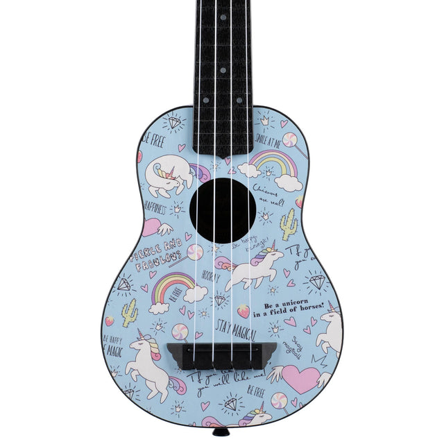 Flight TUS-40 Unicorn Ultra Travel Soprano Ukulele Ukuleles Flight Ukulele - RiverCity Rockstar Academy Music Store, Salem Keizer Oregon