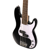 Used Squier Mini P-Bass Black Bass Guitars Squier - RiverCity Rockstar Academy Music Store, Salem Keizer Oregon