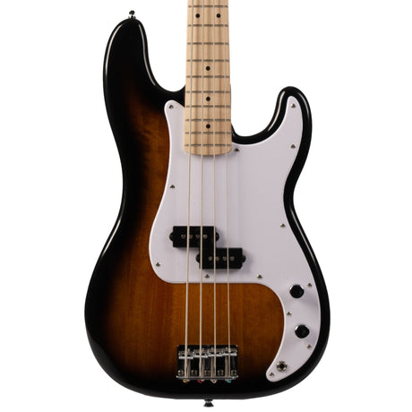 Used Squier Sonic P-Bass Guitar Sunburst Bass Guitars Squier - RiverCity Rockstar Academy Music Store, Salem Keizer Oregon