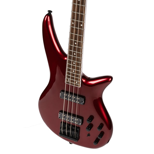 Used Jackson X Series Spectra IV Bass Guitar Candy Apple Red
