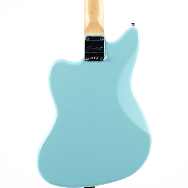 Used Squier Mini Jazzmaster HH Daphne Blue Electric Guitars Squier - RiverCity Rockstar Academy Music Store, Salem Keizer Oregon