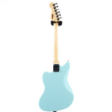 Used Squier Mini Jazzmaster HH Daphne Blue Electric Guitars Squier - RiverCity Rockstar Academy Music Store, Salem Keizer Oregon