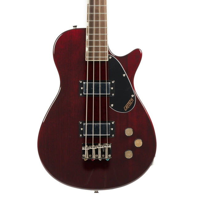 Used Gretsch Streamliner Jet Club Bass Walnut Stain Bass Guitars Gretsch - RiverCity Rockstar Academy Music Store, Salem Keizer Oregon