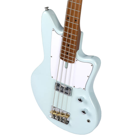 Ashdown Roasted Capri Short Scale Bass Guitar in Ice Blue Bass Guitars Ashdown - RiverCity Rockstar Academy Music Store, Salem Keizer Oregon
