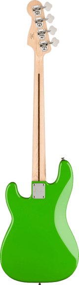 Used Squier Limited Edition Sonic Precision Bass Guitar Lime Green Bass Guitars Squier - RiverCity Rockstar Academy Music Store, Salem Keizer Oregon