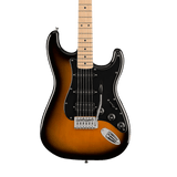 Used Squier Sonic Stratocaster HSS Electric Guitar Sunburst Electric Guitars Squier - RiverCity Rockstar Academy Music Store, Salem Keizer Oregon