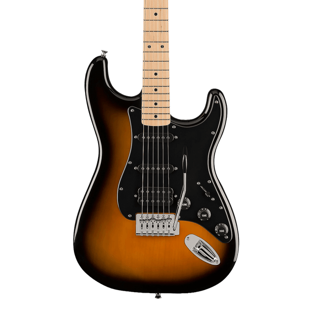 Used Squier Sonic Stratocaster HSS Electric Guitar Sunburst Electric Guitars Squier - RiverCity Rockstar Academy Music Store, Salem Keizer Oregon