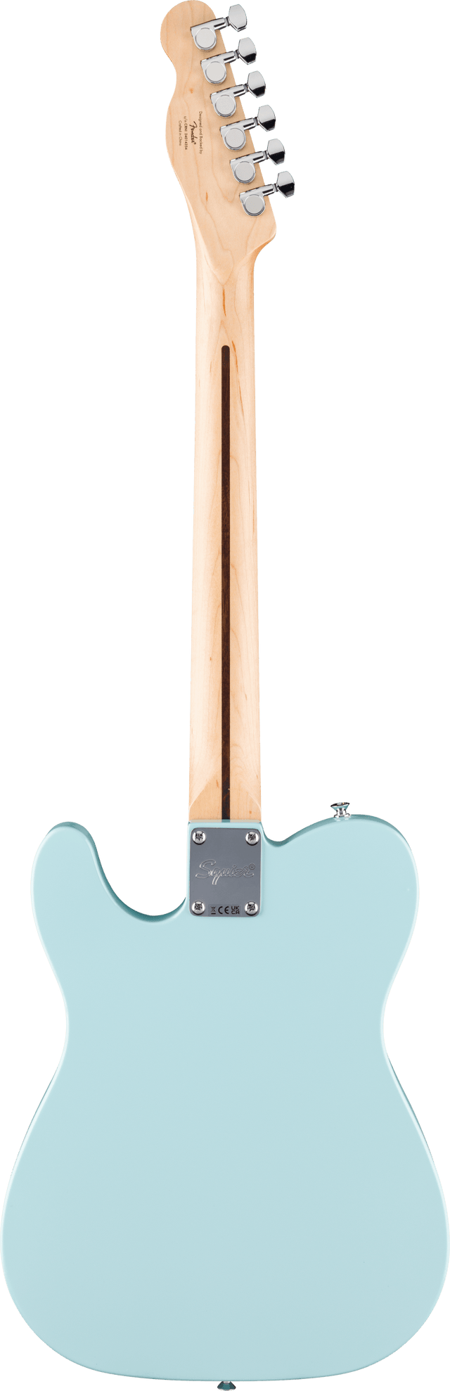 Used Squier Limited Edition Sonic Telecaster Electric Guitar Daphne Blue Electric Guitars Squier - RiverCity Rockstar Academy Music Store, Salem Keizer Oregon