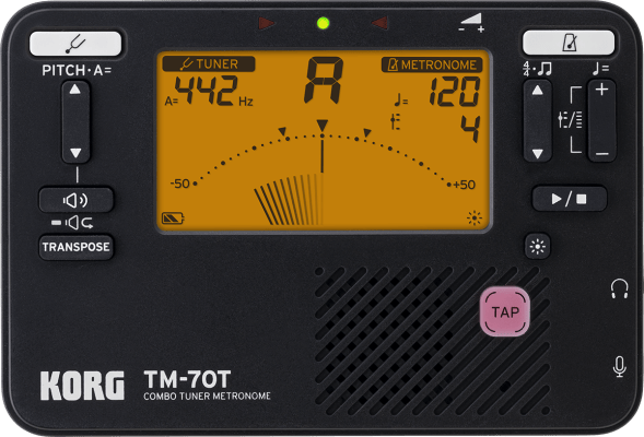 Korg TM70TBK Combo Metronome/Tuner