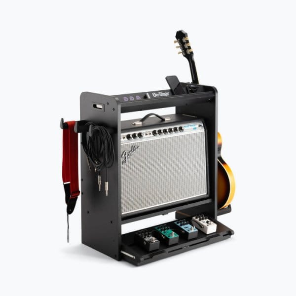 On-Stage Guitar Workstation Black - Ultimate Organizer Guitar/Bass Accessories On Stage - RiverCity Rockstar Academy Music Store, Salem Keizer Oregon