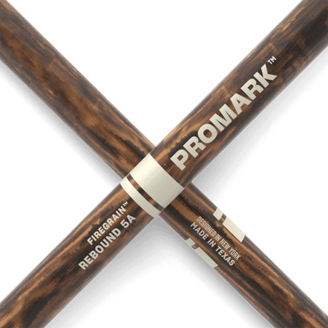 ProMark Rebound 5A FireGrain Hickory Drumstick, Acorn Wood Tip Sticks ProMark - RiverCity Rockstar Academy Music Store, Salem Keizer Oregon
