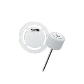 Evans AF Bass Drum Single EQ Patch (White) Impact Pads D'Addario - RiverCity Rockstar Academy Music Store, Salem Keizer Oregon