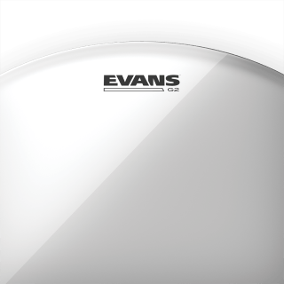 EVANS Drum Set Upgrade Pack 14" HD Dry Snare Batter + 22" EMAD Clear Bass Batter w/ G2 Clear Standard Pack (12", 13", 16")