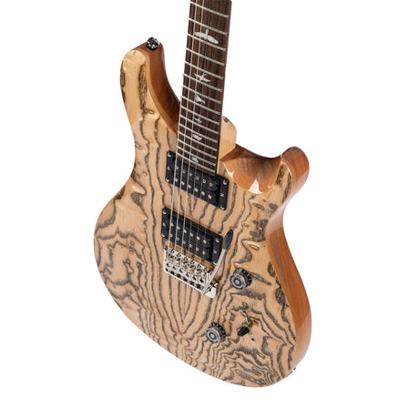 PRS SE "Exotic" Custom 24 Swamp Ash Burl Natural Electric Guitar Electric Guitars PRS Guitars - RiverCity Rockstar Academy Music Store, Salem Keizer Oregon