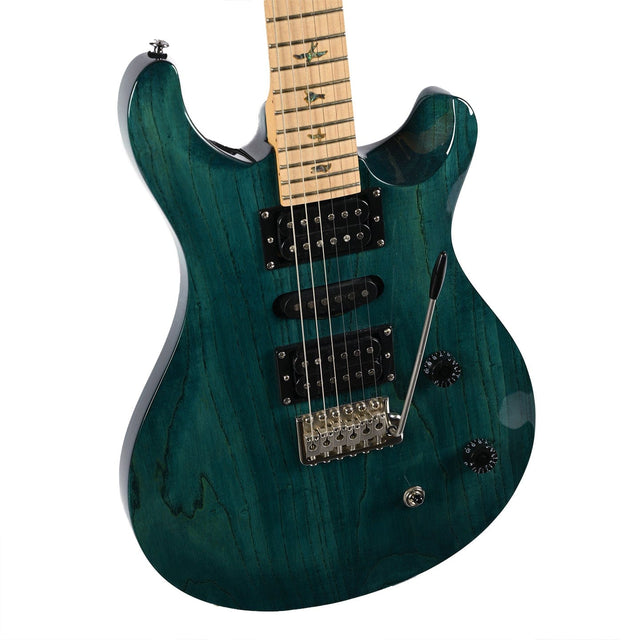 PRS SE Swamp Ash Electric Guitar - Iri Blue Electric Guitars PRS Guitars - RiverCity Rockstar Academy Music Store, Salem Keizer Oregon