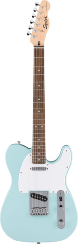 Used Squier Limited Edition Sonic Telecaster Electric Guitar Daphne Blue Electric Guitars Squier - RiverCity Rockstar Academy Music Store, Salem Keizer Oregon
