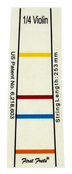 1/4 Violin First Fret Classical Instrument Accessories Harris Teller - RiverCity Rockstar Academy Music Store, Salem Keizer Oregon