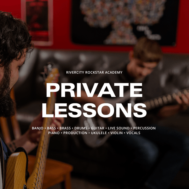 Private Lessons TEMPLATE Music Lessons RiverCity Music Store - RiverCity Rockstar Academy Music Store, Salem Keizer Oregon