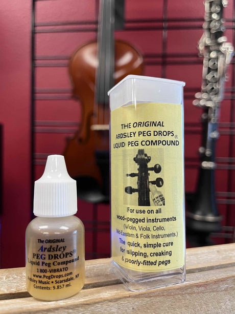 Ardsley Peg Drops Liquid Peg Compound Classical Instrument Accessories Harris Teller - RiverCity Rockstar Academy Music Store, Salem Keizer Oregon
